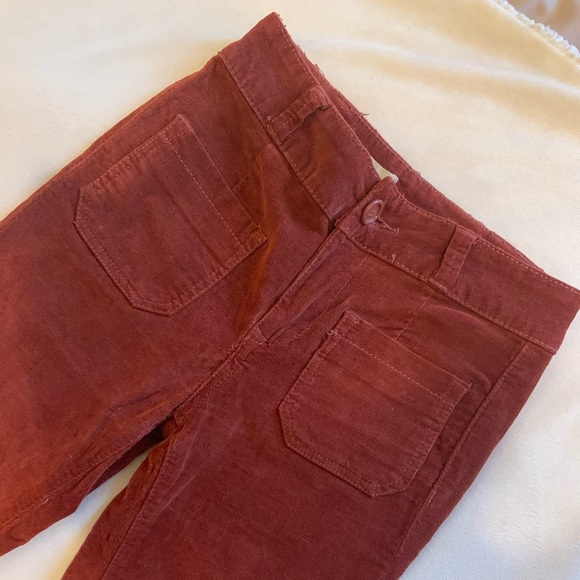 High Waisted Corduroy Flares - Picture 4 of 5